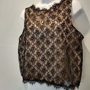NWOT Cinema & Toile Lace Camisole Top Size M